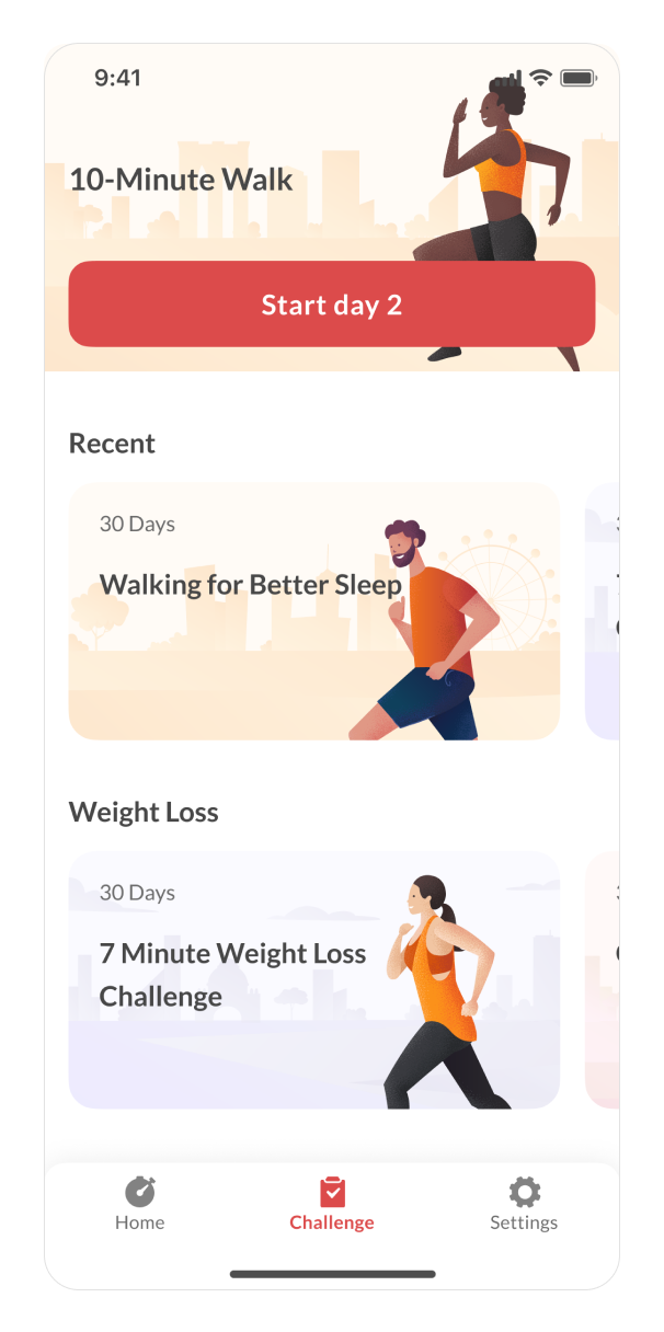 WalkFit Walking App WellTech