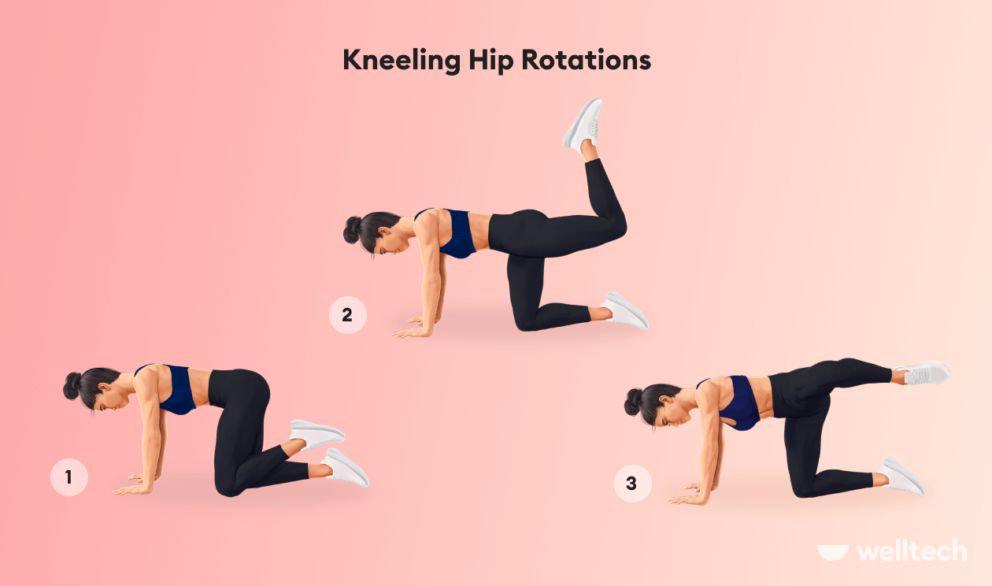 Kneeling Hip Rotations