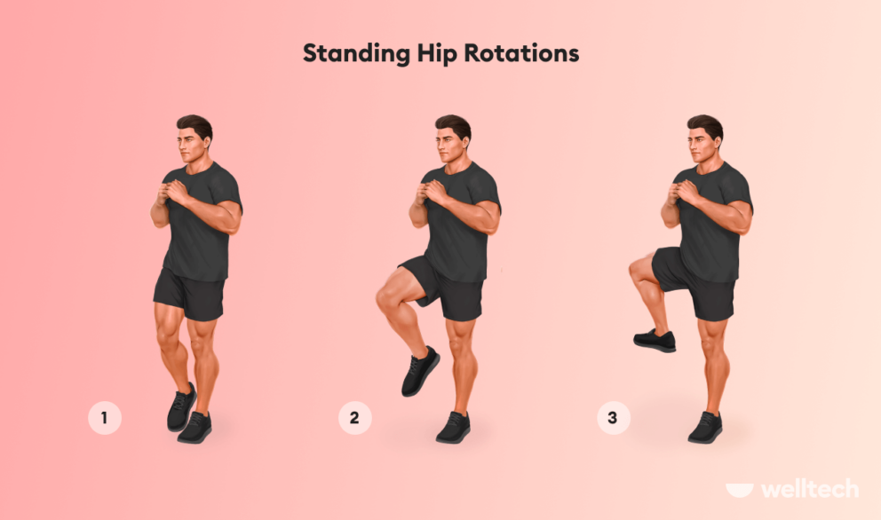 Standing Hip Rotations