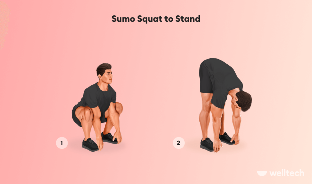 Sumo Squat to Stand