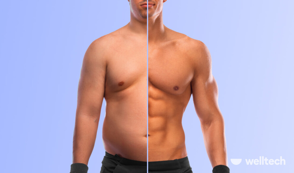 body recomposition man fat to fit