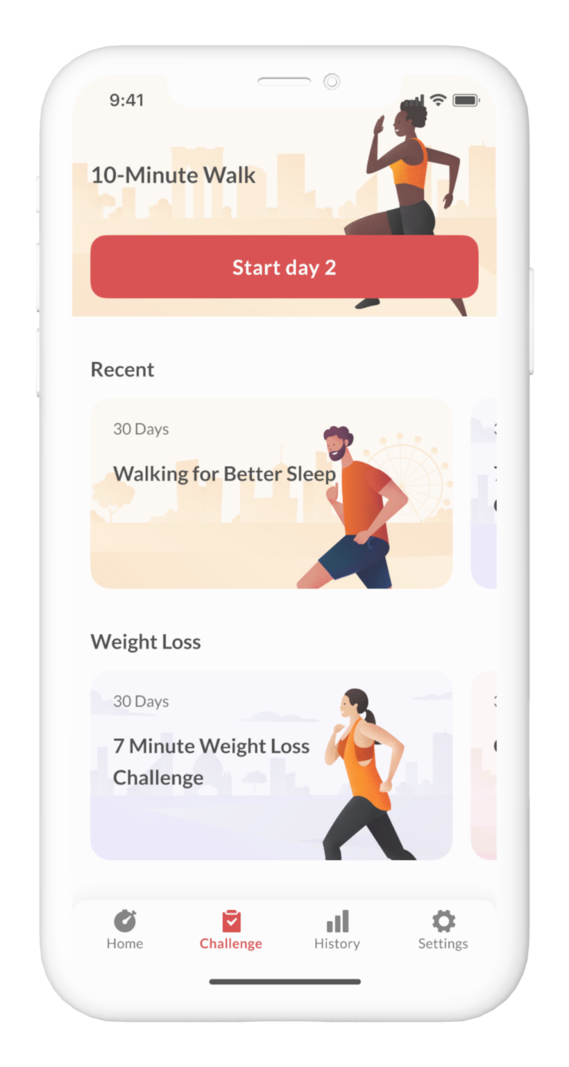 WalkFit - Walking App - Welltech