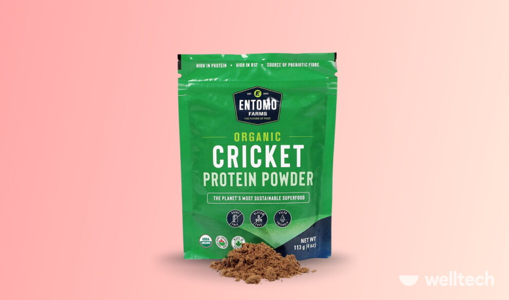 A pack of Entomo Farms Organic Cricket Powder_lactose free protein powder