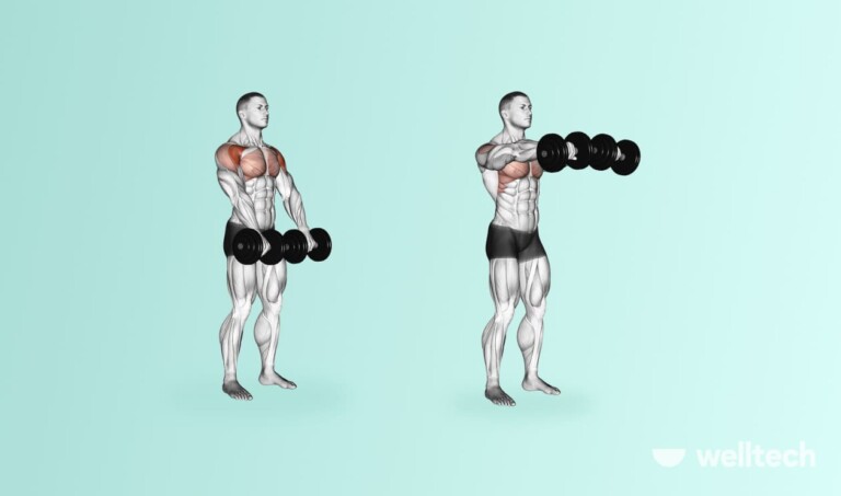 7 Front Delt Exercises For Well-Built Shoulders - Welltech