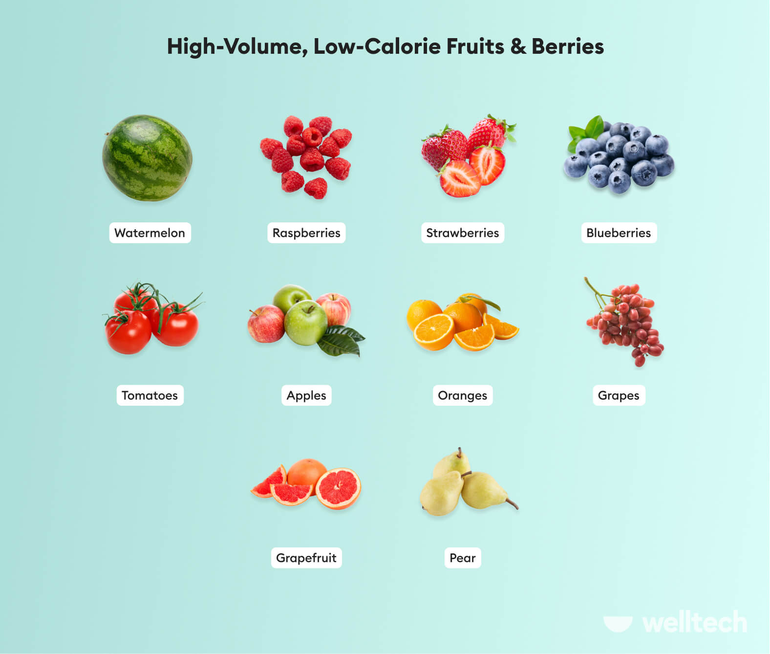 Low-Calorie Fruits You Should Eat​