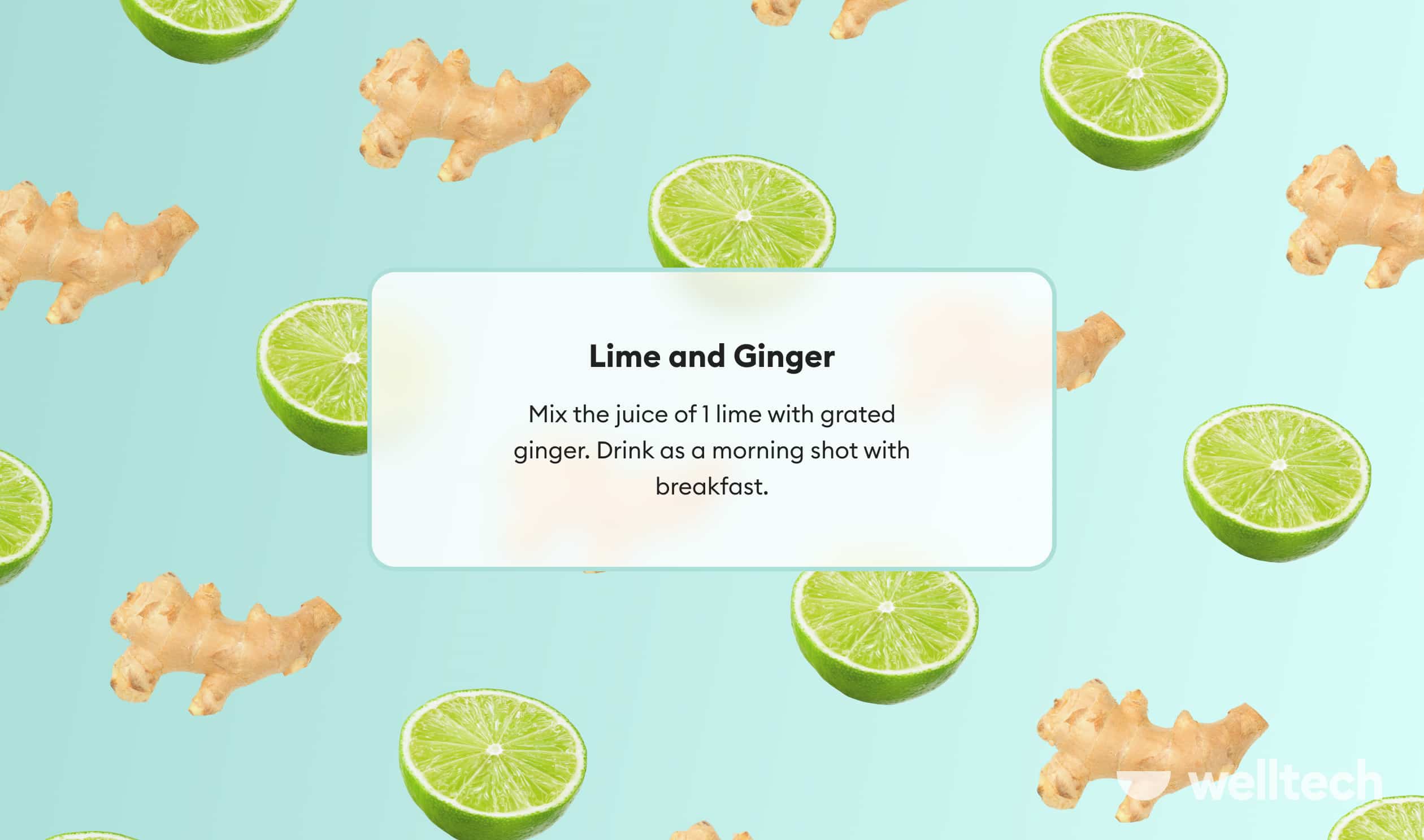 Lime and Ginger_miracle weight-loss drink recipes_homemade fat burner drink
