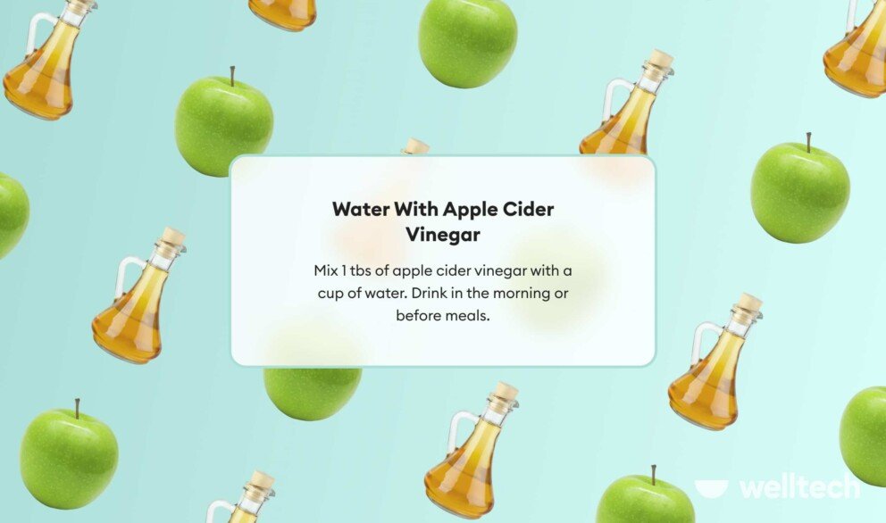 Water With Apple Cider Vinegar_miracle weight-loss drink recipes_homemade fat burner drink