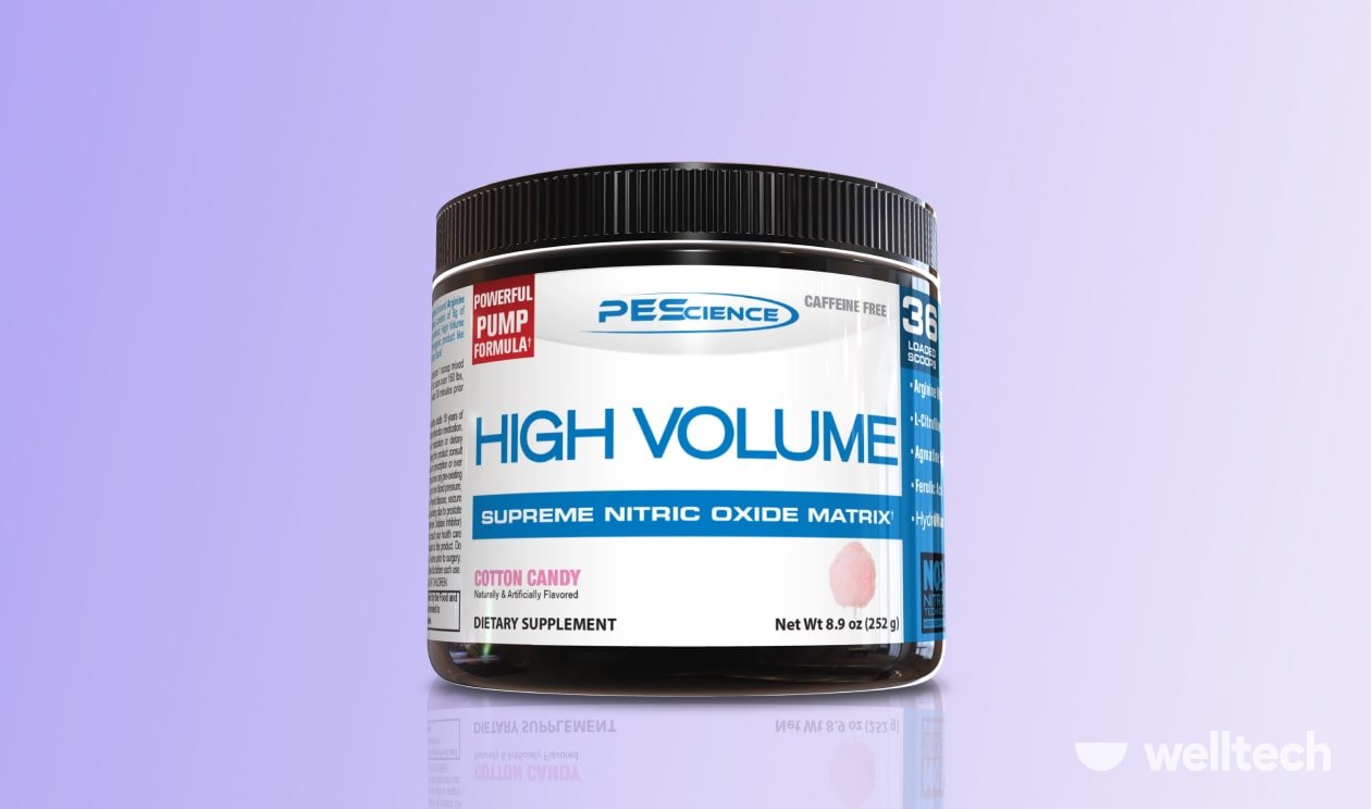 pescience high volume nitric oxide booster pre workout no beta alanine