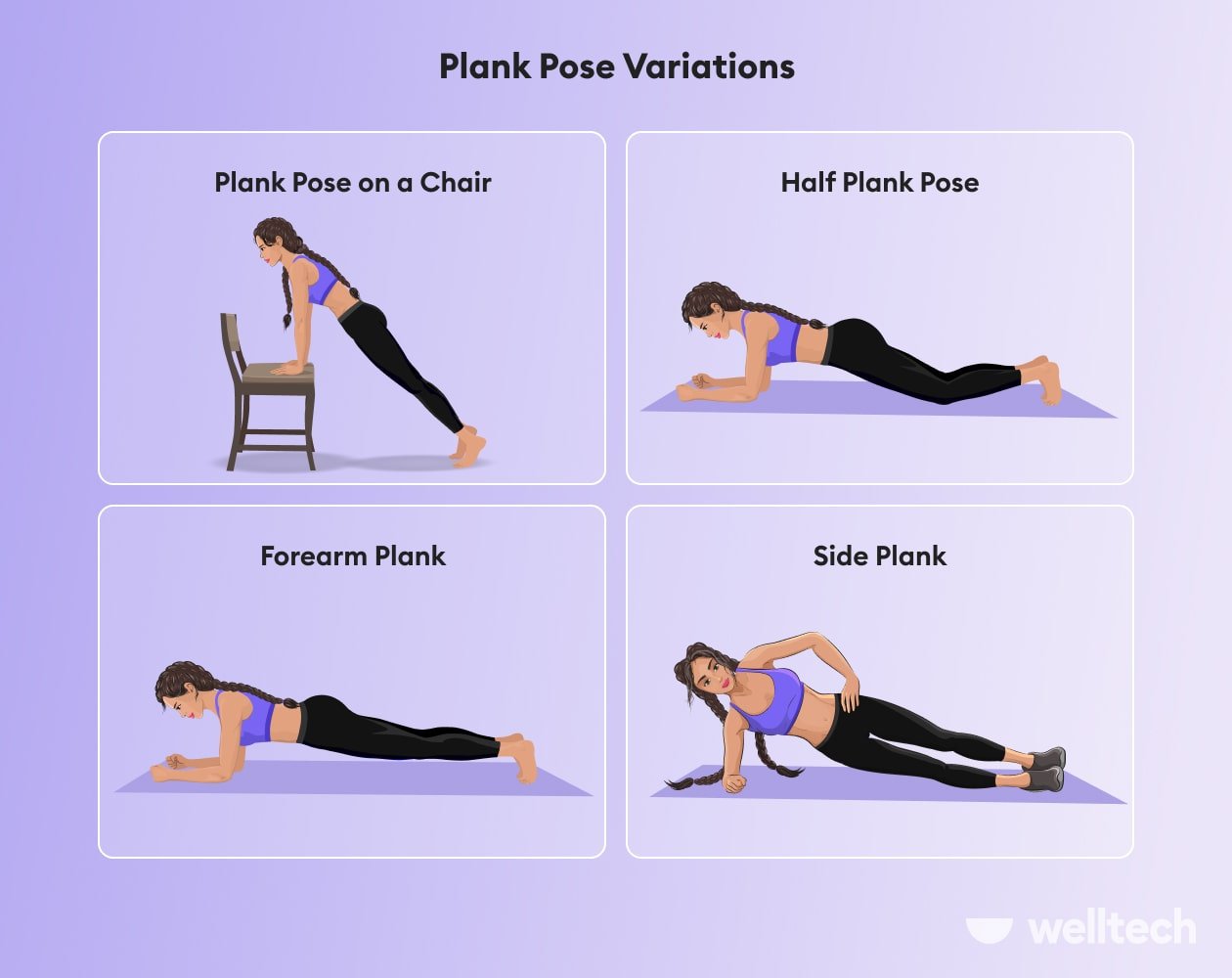 Plank Variations for a Stronger Core | Collage Video