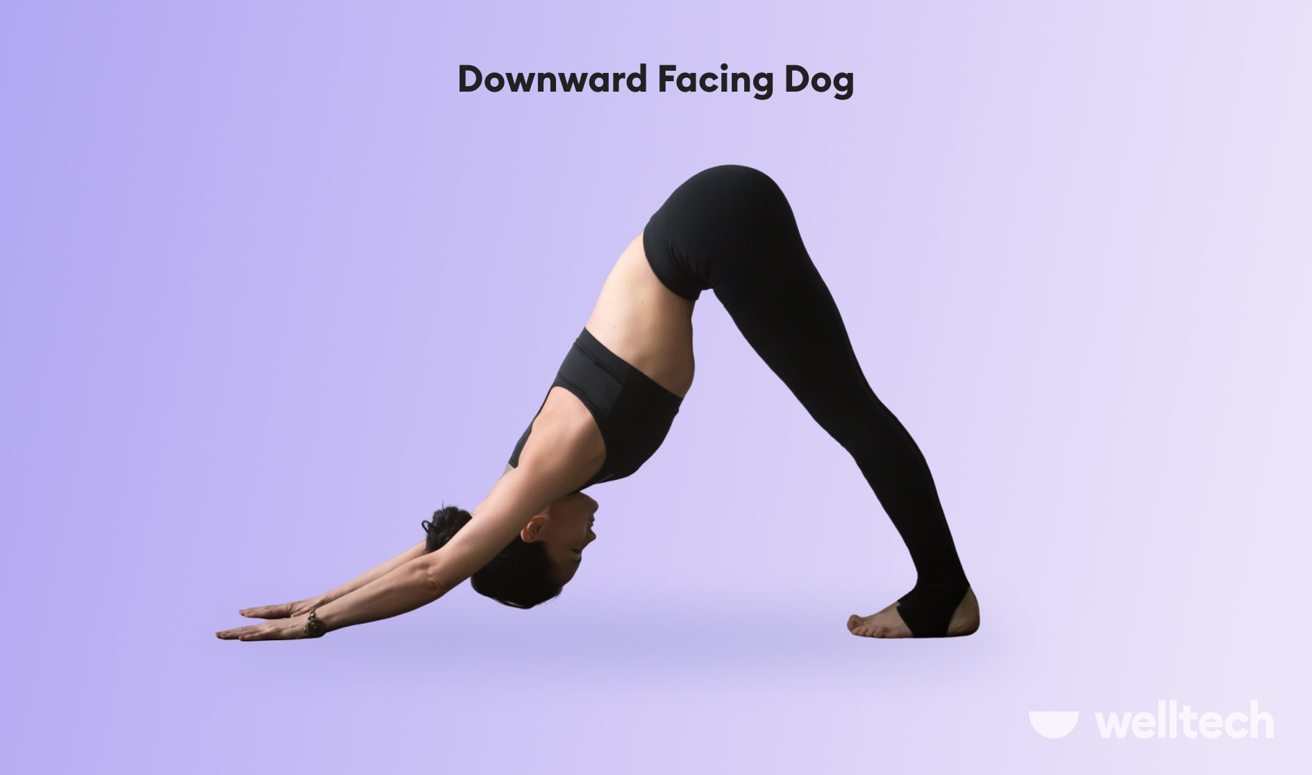 a woman is practicing yoga, doing Downward_Facing_Dog_yoga for posture